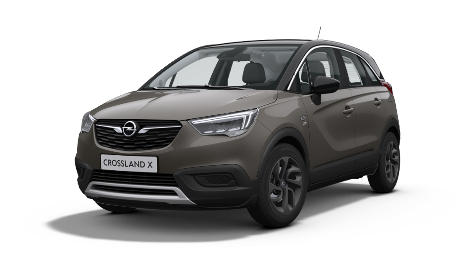 Opel Corsa E F Mondstein Dunkelgrau Metallic Modellauto 1/43 – Minichamps Limited Edition (250 Stück) | Mit Vitrine & Sockel