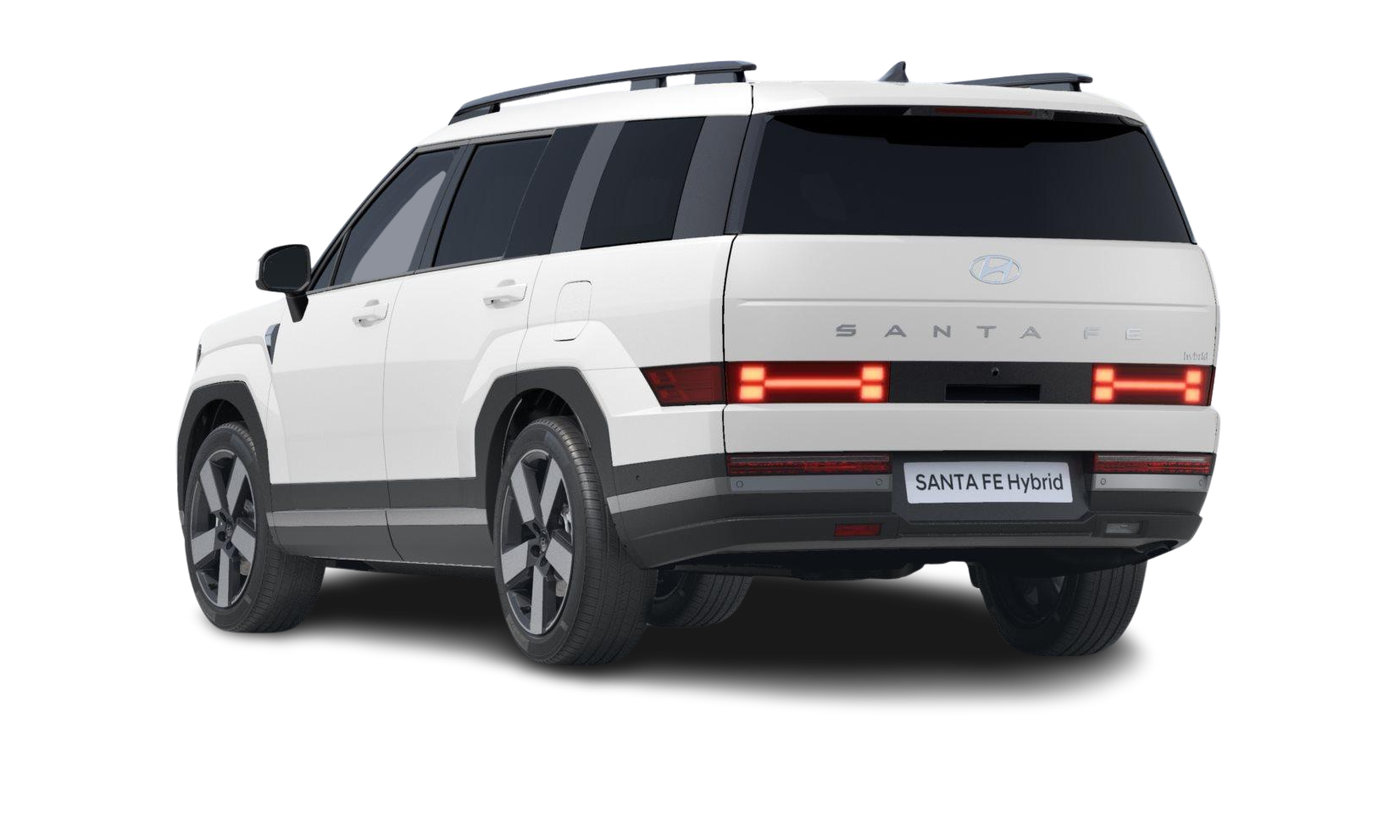 Angebotsdetails Hyundai Santa Fe 1.6 T-GDI Hybrid Signature 4WD Auto Creamy White Mineraleffekt